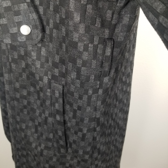 Anthropologie Hazel Geometric Patterened Waterfall Open Jacket - Picture 5 of 8